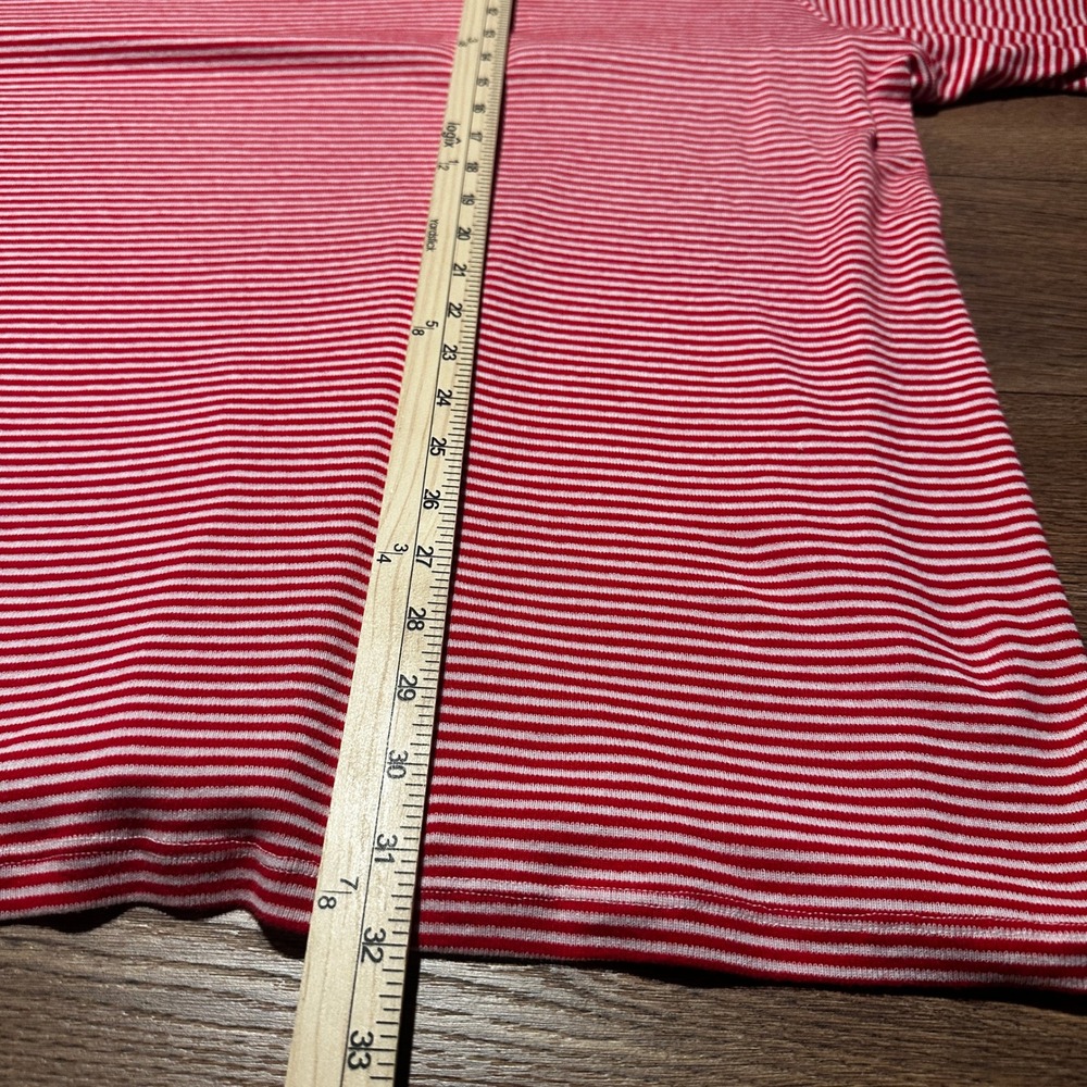 Big Bud Press Red White Striped Burly Long Sleeve Shirt Unisex 2XL - Picture 6 of 6